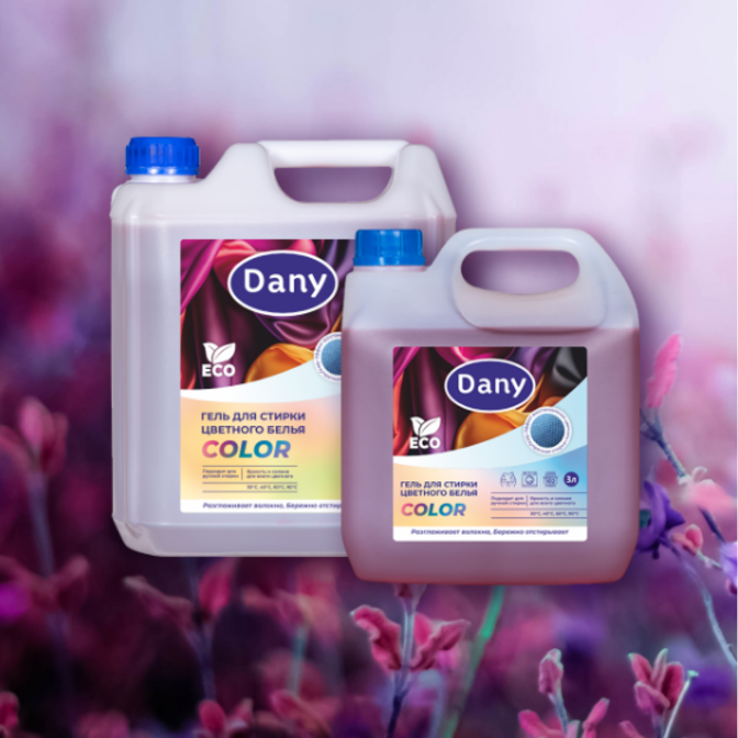 Гель для стирки цветного белья Dany "Color" 3000 мл